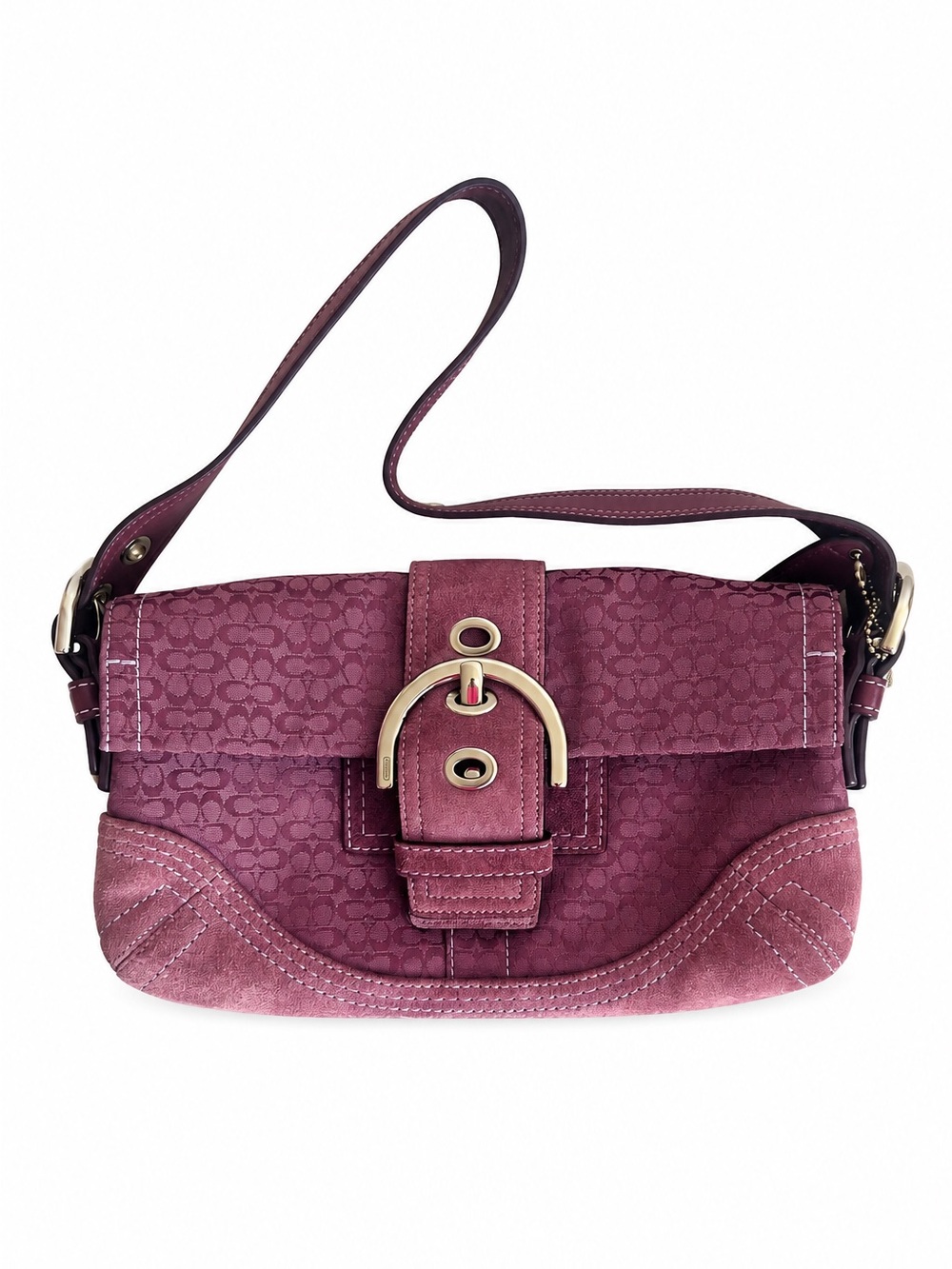 C05Q-3628 Rare Mauve Coach Soho Bag